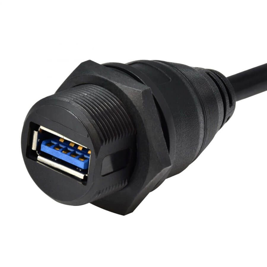 防水 USB 連接線